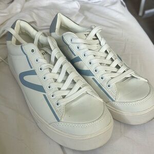 Tretorn Women's Hopper Sneakers Blue Shoes size 8.5